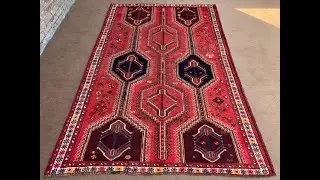 Explore the Heritage of a 1950s Afghan Handmade Wool Rug | Timeless Tribal Artistry