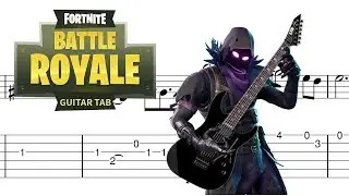 Fortnite Menu Theme - Guitar Tab Tutorial