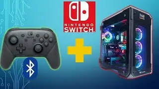 Connect The Switch Pro Controller to a Gaming PC Wirelessly
