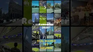 REAL MADRID VS ARSENAL #realmadrid #soccer #football
