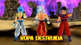 Ropa Destruida desde el Principio | Dragon Ball Z Budokai Tenkaichi 4 Beta X PRO | Extremo