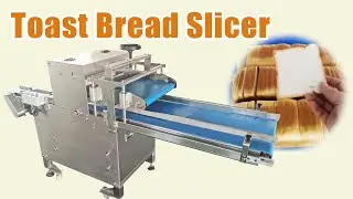How to quickly cut toast bread into uniform thickness? Bread Slicer Machine for Sale