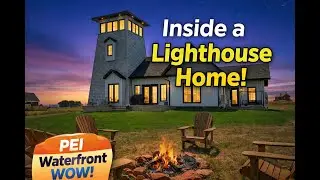 Inside a PEI Waterfront Home With Lighthouse Tower & Private Beach | 66 Notre Dame Road