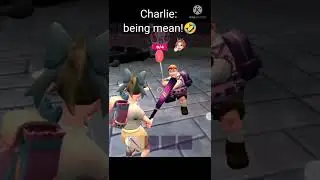 Charlie being mean to Rebecca... a new day in Horror brawl... ✌️ short story part - 01