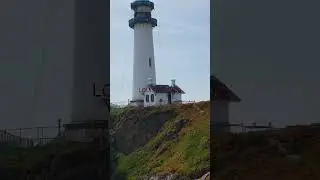 HAUNTED CLIFF LIGHT HOUSE EERIE FOG HORN CALIFORNIA COAST PACIFIC OCEAN #like #love #fun #fyp #art