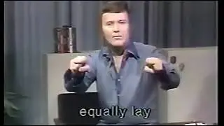 Clip of Bernard Bragg 