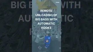 Remote Unloading of Big Bags with Elebia's Automatic Hook| 1Tn Pitch #BigBags #smartlifting #hooks