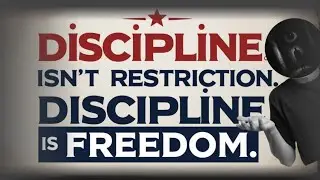 Discipline isn&rsquo;t restriction. Discipline is Freedom.