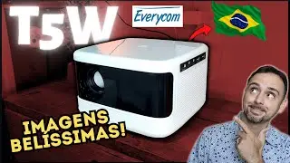 Projetor T5W Everycom Review 🌟BOM e BARATO no BRASIL!