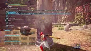 Monster Hunter World - Health regen augment Test  (Longsword & Nergigante Hunger)