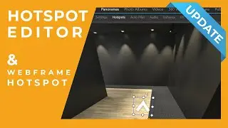 3DVista's new Hotspot Editor tutorial basic overview [2021]