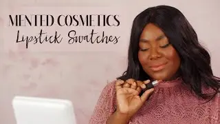 NEW!  MENTED Cosmetics Nude Lipstick Swatches