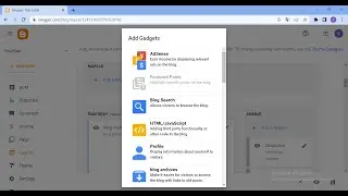 how to change layout in blogger || How to set up blogger/blogspot layout