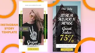 How to create Instagram Story Template | Adobe XD Tutorial
