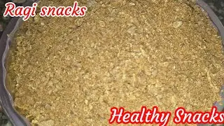 💥Healthy Snacks Recipe 😛 | Evening Snacks | Ragi snacks | Healthy food Recipe |#healthyfood #snacks