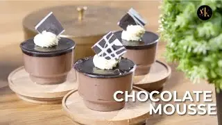 One-Ingredient Chocolate Mousse by Chef Manish Khanna #ChocolateMousse