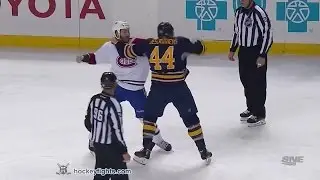 Brandon Prust vs Nicolas Deslauriers Nov 5, 2014