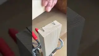 🪵 Invisible Wood Join! Hidden Screw Trick You Need to See