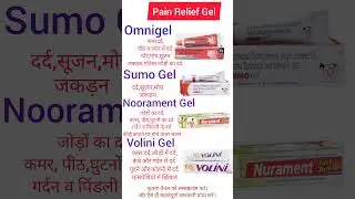 सबसे असरदार दर्द निवारक जेल| Branded Pain relief Gel#painrelief#kneepain #backache#painkiller#shorts