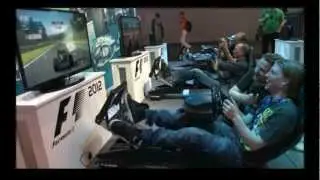 Gamescom 2012: Formula 1 mit Gronkh & Sarazar