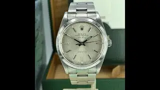 Vintage Rolex 2000 Air-King 14000 Unpolished with Box and Papers