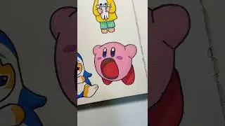 day 11 of drawing everyday - Kirby #art #drawing #sketch #sketchbook #arttutorial