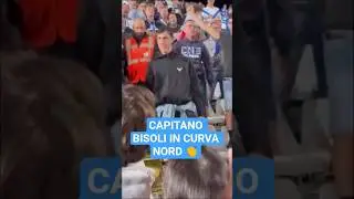 CAPITANO BISOLI IN CURVA NORD #shorts #ultras