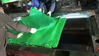 Green Fiberglass  Insulation Sheet Production