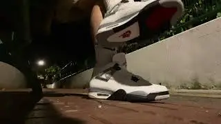 Nike AJ4 Cigarette Stomp