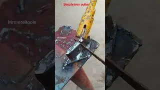 Homemade Iron Cutter Tool #shorts