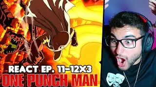 SAITAMA VS OROCHI 🔥 React One Punch Man EP. 11 e 12 Temporada 3