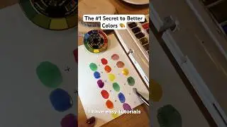 The Trick Artists Use to Soften Bold Colors (Without Muddying Them!) #colortheory #colors #tutorial