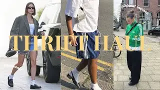 THRIFT HAUL *try-on* PINTEREST INSPIRED | STREETWEAR | ADIDAS, KSUBI