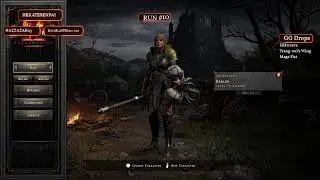 Diablo 2: Resurrected Offline Hardcore Players 8 Amazon Hell Act 1+