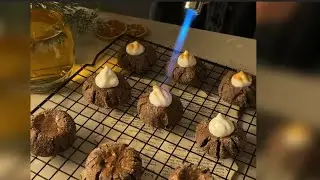 Akışkan Dolgulu Sıcak Çikolatalı Kurabiye 🍪 Molten Chocolate Cookie 🍪 Sessiz Tarif 🍫