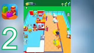 My Shopping Mall - Gameplay Walkthrough Part 2 - More Burger please (iOS, Android)