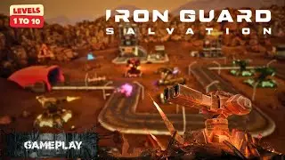 Iron Guard Salvation Play through Levels 1 to 10, No Commentary, Quest 3