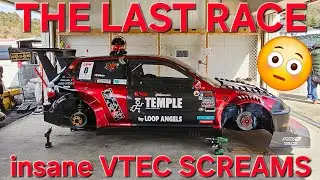 Crazy VTEC Battle at Central Circuit 2025 with B18 and K20 JDM Time Attack by R-CARTEL GERMANY
