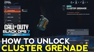 How to Unlock Cluster Grenade BO7 | How to Get Cluster Grenade BO7 | BO7 Cluster Grenade Unlock