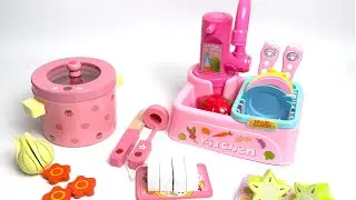 Toy Kitchen Sukiyaki Set 🍲 | Calm ASMR Unboxing & Cooking