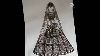 #Beautiful Bride Mandala Art 🖌️🎨🥰#