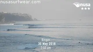 30 - 05 - 2018 /✰✰✰ / NUSA's Daily Surf Video Report from the Bukit, Bali.