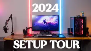 I made some AWESOME Upgrades to my 2024 Gaming and Desk Setup!