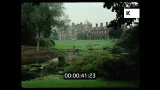 Aristocratic Stately Home, Edwardian England, Recreation, 35mm