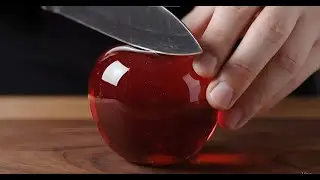 “Hyper Realistic Glass Fruit ASMR 🍎🥭🥒 | No Talking”