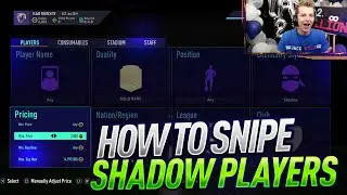 HOW TO SNIPE SHADOW PLAYERS ON FIFA 21