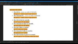 French 41 Reported Speech & Indirect Questions
