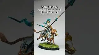 Age of Sigmar Vanari Dawnriders #warhammer #ageofsigmar #paint #tutorial #time4hobby #timeforhobby