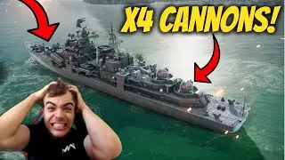 This New Warship With 4 Cannons Will Break Modern Warships - CN Type 956EM Ningbo
