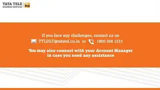 Consent Template Registration on DLT Portal of Tata Tele Business Services